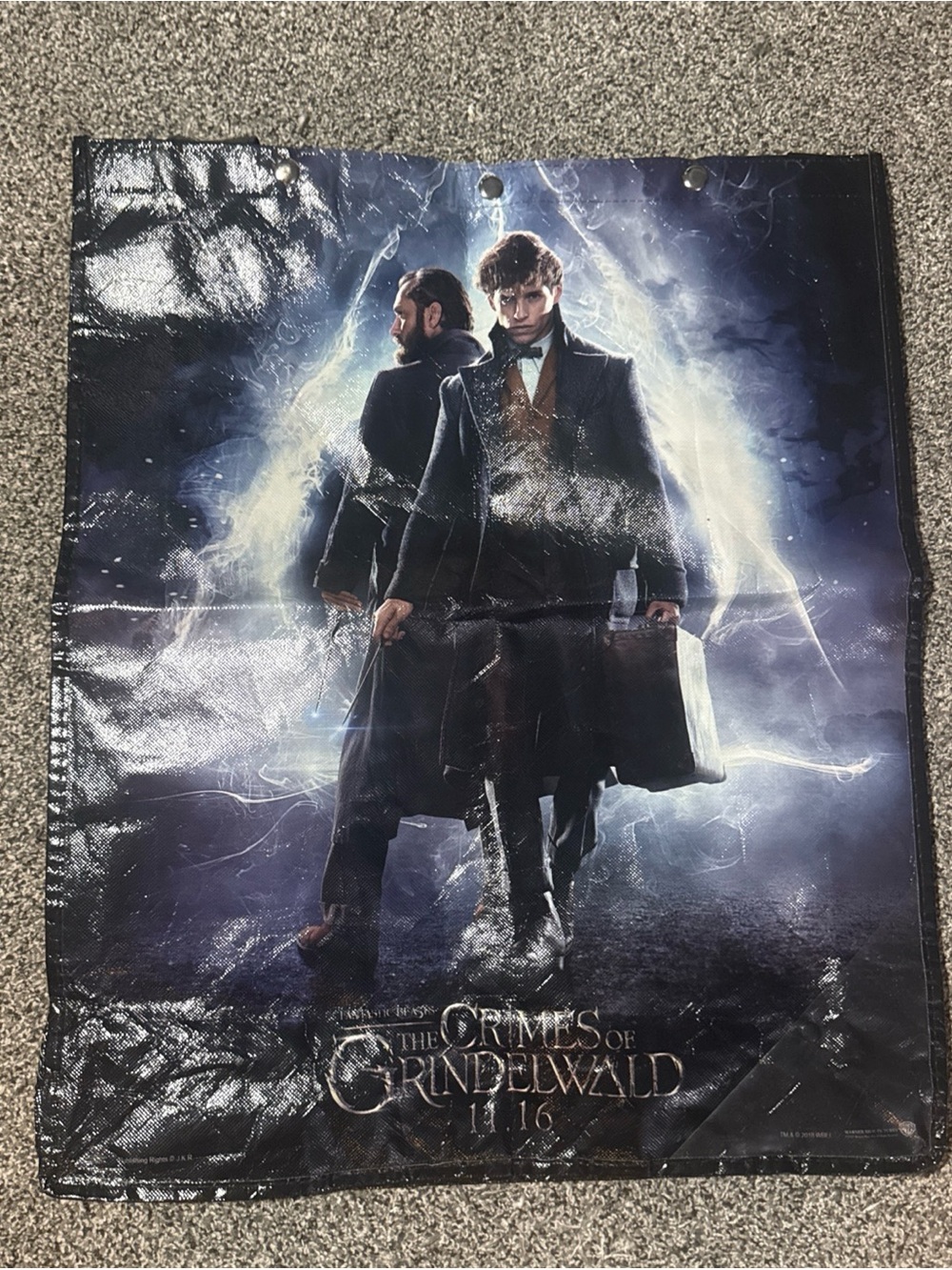 SDCC 2018 The Crimes of Grindelwald San Diego Comic Con Exclusive Bag 22”x18x4”